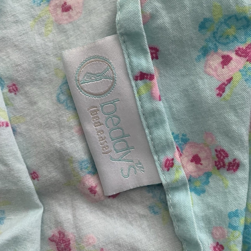 Beddy's Bed Ease Shabby‎ Floral Polka For Ruffle Shams Set 2 - Picture 3 of 5